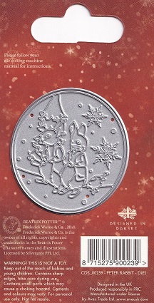 Peter Rabbit Embossing Dies - Snowglobe - Image 2