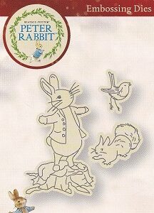 Peter Rabbit Embossing Dies - With Robin & Squirrel