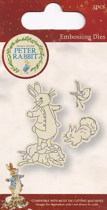 Peter Rabbit Embossing Dies - With Robin & Squirrel