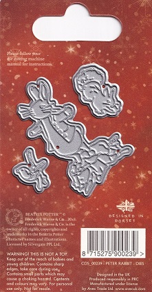 Peter Rabbit Embossing Dies - With Robin & Squirrel - Image 2