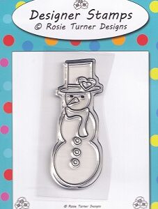 Rosie Turner - Fun Snowman Stamp