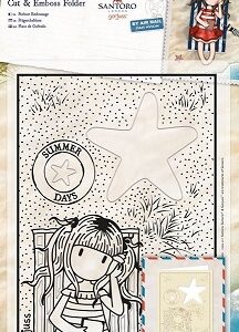 Santoro - Gorjuss Summer Days Cut & Emboss Folder