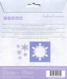 Sara Davies - Glittering Snowflake Collection - Frosted Window Die - Image 3