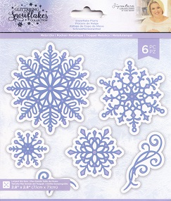 Sara Davies - Glittering Snowflake Collection - Snowflake Flurry Dies