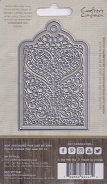 Sara Signature - Mon Amour - Rustic Wedding Tag Die - Image 2