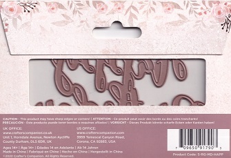 Sarah Davies Rose Gold Collection - Happy Birthday Die - Image 2