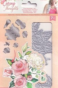 Sarah Davies Signature Collection - Caring Thoughts Floral Decoupage Set
