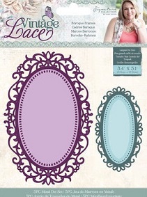 Sarah Davies - Vintage Lace - Baroque Frames Dies