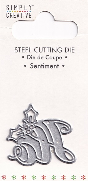 Simply Creative - Ho Steel Cutting Die