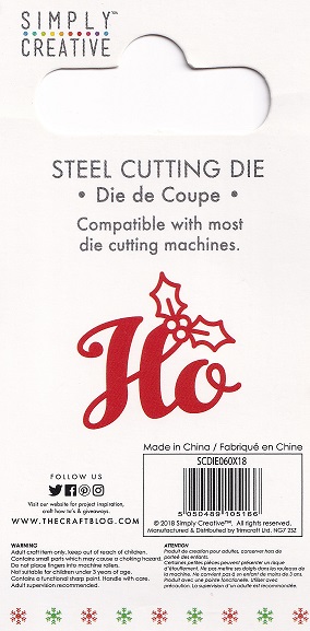 Simply Creative - Ho Steel Cutting Die - Image 2