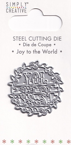 Simply Creative - Joy To The World Die