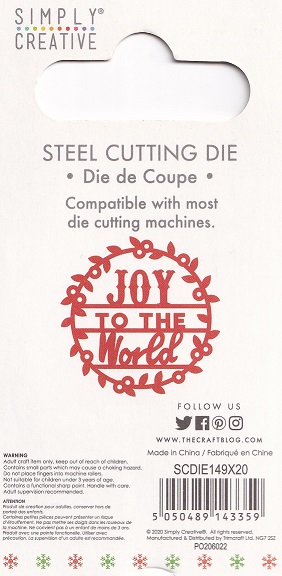 Simply Creative - Joy To The World Die - Image 2