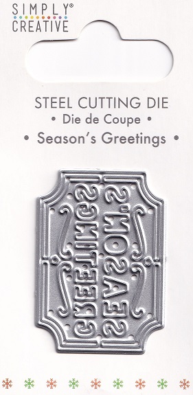Simply Creative - Season's Greetings Die