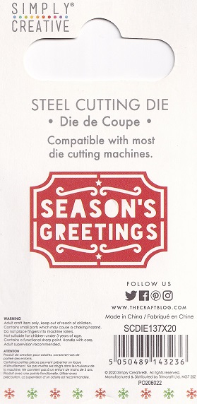 Simply Creative - Season's Greetings Die - Image 2