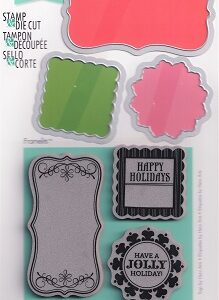Sizzix - Hero Arts Stamp & Die Set - Christmas Framelits
