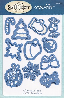 Spellbinder Sapphire - Christmas Die Set 2