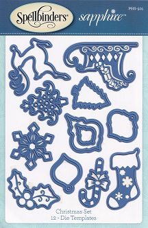 Spellbinder Sapphire - Christmas Die Set