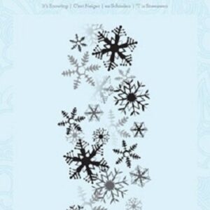Spellbinders - 3D Shading Stamp - Its Snowing