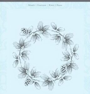 Spellbinders - 3D Shading Stamp - Wreath