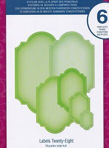 Spellbinders - Nestabilities - Labels Twenty Eight Dies