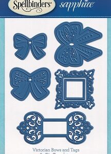 Spellbinders - Sapphire Victorian Bows & Tags