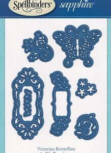 Spellbinders - Sapphire Victorian Butterflies Dies