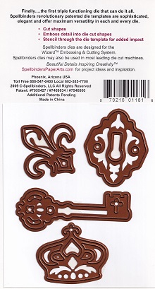 Spellbinders - Shapeabilities - Antiques Dies - Image 2