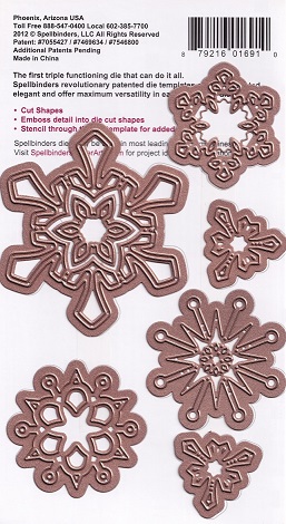 Spellbinders - Shapeabilities - Create-A-Flake-Four Dies - Image 2