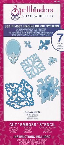 Spellbinders - Shapeabilities - Damask Motifs Dies