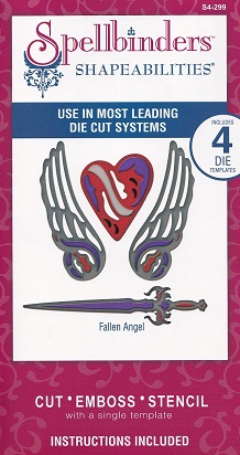 Spellbinders - Shapeabilities - Fallen Angel Dies