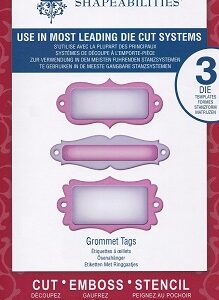 Spellbinders - Shapeabilities - Grommet Tags Dies