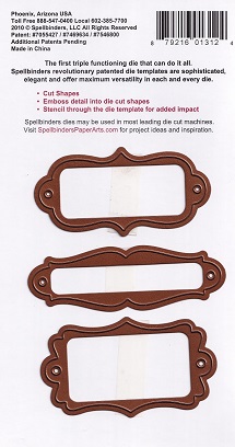 Spellbinders - Shapeabilities - Grommet Tags Dies - Image 2