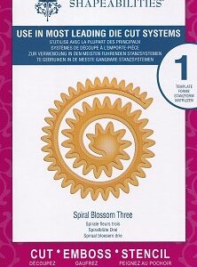 Spellbinders - Shapeabilities - Spiral Blossom Three