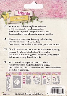 Studio Light - Celebrate Spring Cutting & Embossing Die - Image 2