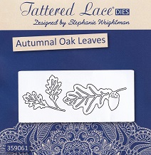 Tattered Lace - Autumn Oak Leaves Dies