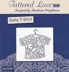 Tattered Lace - Baby T-Shirt Die