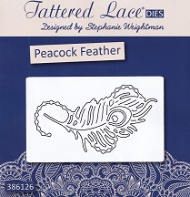 Tattered Lace - Peacock Feather Die