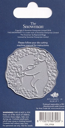 The Snowman Embossing Dies - Medallion - Image 2