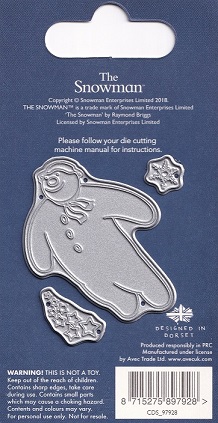 The Snowman Embossing Dies - Snowman Flying - Image 2