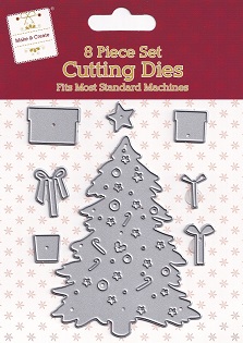 The Works - Make & Create Christmas Collection - Christmas Tree Die Set
