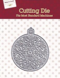 The Works - Make & Create Christmas Collection - Ornate Bauble