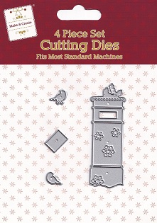 The Works - Make & Create Christmas Collection - Postbox