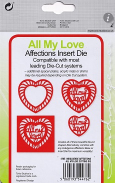 Tonic - All My Love Affections Insert Die - Image 3