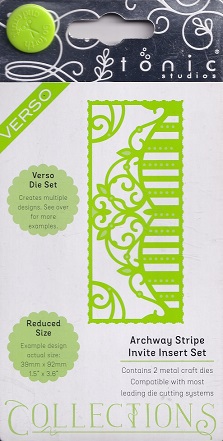 Tonic - Archway Stripe Invite Insert Set