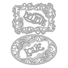 Tonic - Believe/Love Topper Die Set - Image 2