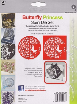 Tonic - Butterfly Princess Semi Die Set - Image 2