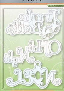 Tonic Christmas Sentiments Die Set 2