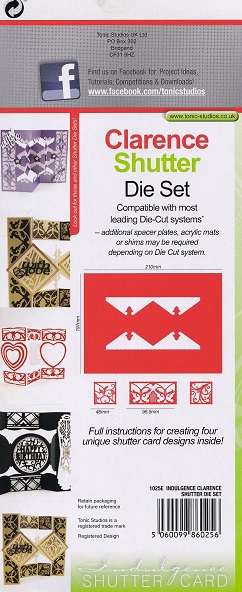 Tonic - Clarence Shutter Die Set - Image 2