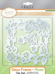 Tonic - Deco Frame Rose Die Set