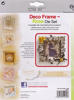 Tonic - Deco Frame Rose Die Set - Image 2